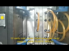 24/410 قالب تزریق گرم 12 حفره ای قالب کلاه پیچ برای بسته بندی